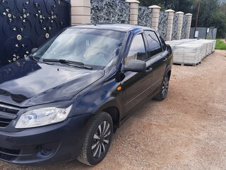 2014 Lada (ВАЗ) Granta I, чёрный, 250000 рублей, вид 1