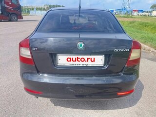 2012 Skoda Octavia II (A5) Рестайлинг, чёрный, 530000 рублей, вид 4