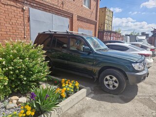 1998 Toyota Land Cruiser 100 Series, зелёный, 3000000 рублей, вид 2