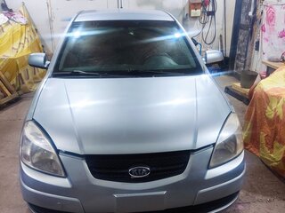 2008 Kia Rio II, серый, 500000 рублей, вид 1
