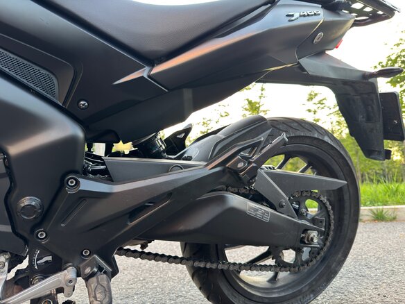 2019 Bajaj Dominar 400, чёрный - вид 14