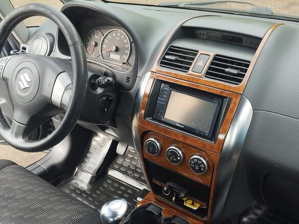 2007 Suzuki SX4 I (Classic), чёрный - вид 12