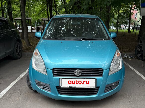 2010 Suzuki Splash I, голубой, 420000 рублей - вид 1