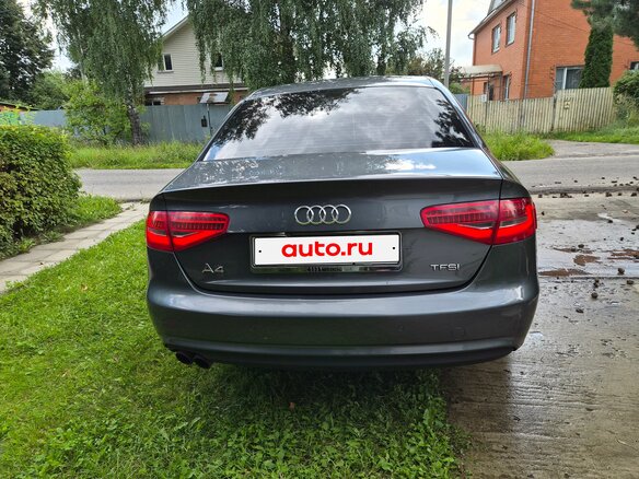 2012 Audi A4 IV (B8) Рестайлинг, серый, 1200000 рублей - вид 5