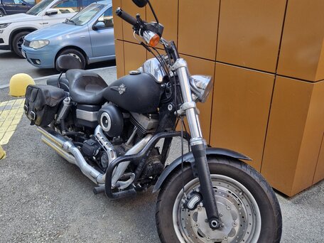 2013 Harley-Davidson Fat Bob, чёрный, 600000 рублей, вид 3