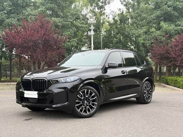 2023 BMW X5 40Li IV (G05/G18) Рестайлинг, чёрный