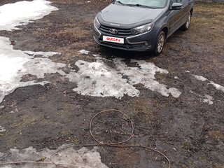 2021 Lada (ВАЗ) Granta I Рестайлинг, серый, 710000 рублей, вид 2
