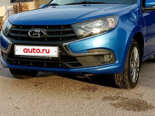 2020 Lada (ВАЗ) Granta I Рестайлинг, синий, 750000 рублей, вид 3