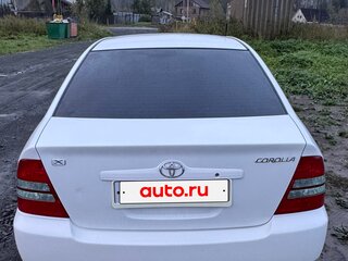 2003 Toyota Corolla IX (E120, E130), белый, 540000 рублей, вид 5