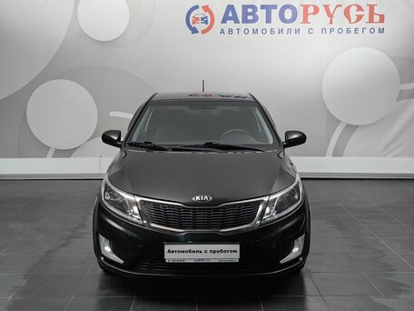 2013 Kia Rio 4-speed III, чёрный, 848000 рублей, вид 3