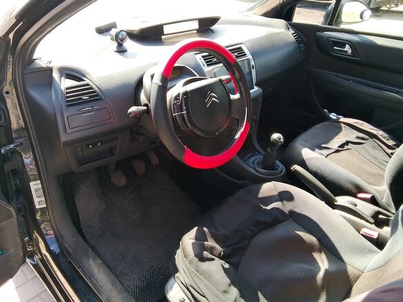 2008 Citroen C4 I, чёрный, 340000 рублей - вид 7