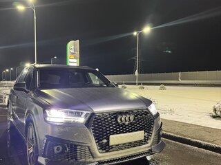 2018 Audi Q7 II (4M), серый, 5600000 рублей, вид 1