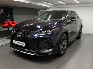 2019 Lexus RX 300 IV Рестайлинг, синий, 4797000 рублей, вид 1