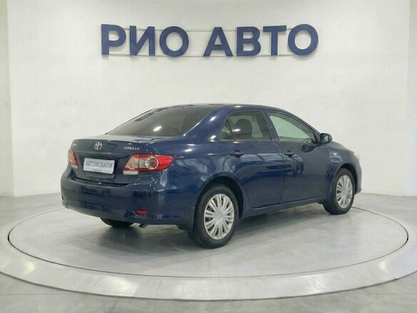 2012 Toyota Corolla X (E140, E150) Рестайлинг, синий, 894999 рублей - вид 4