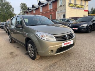 2011 Renault Sandero I, бежевый, 555000 рублей, вид 1