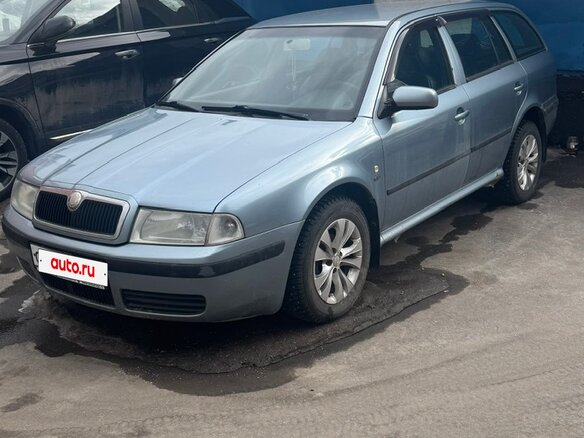 2003 Skoda Octavia I (A4) Рестайлинг, синий, 400000 рублей