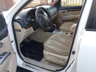 2008 Hyundai Santa Fe II, белый, 950000 рублей, вид 5