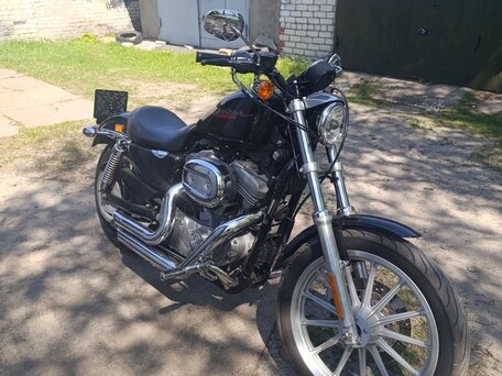 2007 Harley-Davidson Sportster 883, чёрный, 650000 рублей, вид 3