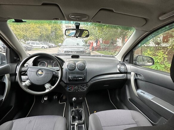 2007 Chevrolet Aveo I Рестайлинг, чёрный - вид 13