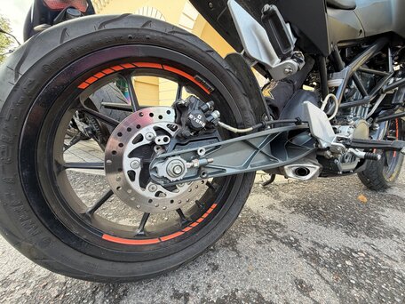 2014 KTM 200 Duke, чёрный, 250000 рублей, вид 4