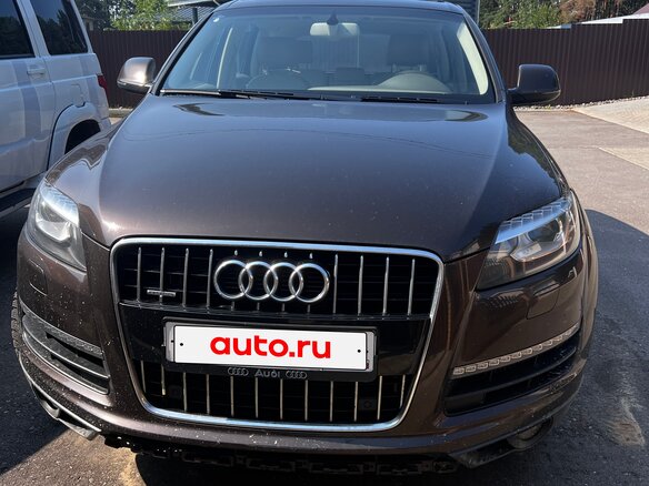 2012 Audi Q7 I (4L) Рестайлинг, коричневый