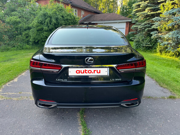 2018 Lexus LS 350 V, чёрный, 3750000 рублей - вид 6