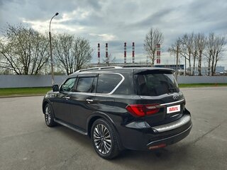 2018 Infiniti QX80 I Рестайлинг 2, чёрный, 3100000 рублей, вид 3