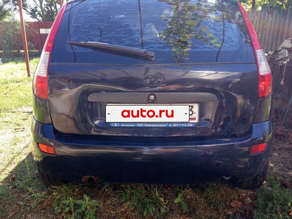 2008 Lada (ВАЗ) Kalina I, синий, 160000 рублей - вид 2