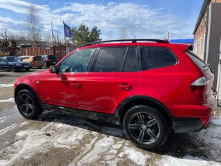 2007 BMW X3 25i I (E83) Рестайлинг, красный, 1250000 рублей, вид 4