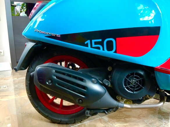 2023 Vespa Primavera, голубой, 755000 рублей - вид 7