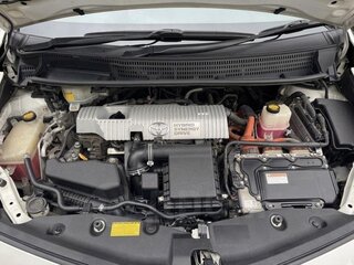 2013 Toyota Prius Alpha I (ZVW40/41), белый, 999990 рублей, вид 5