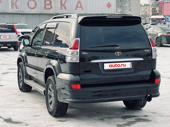 2008 Toyota Land Cruiser Prado 120 Series Рестайлинг, чёрный, 2900000 рублей - вид 5