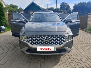 2020 Hyundai Santa Fe IV Рестайлинг, серый, 2490635 рублей, вид 1