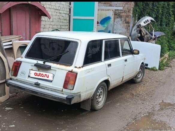 2007 Lada (ВАЗ) 2104, белый, 200000 рублей