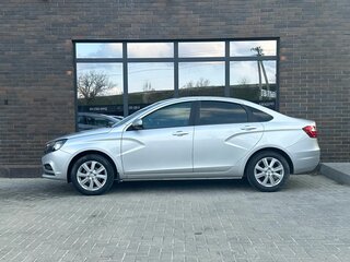 2019 Lada (ВАЗ) Vesta I, серебристый, 890000 рублей, вид 2