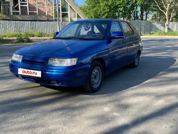 2000 Lada (ВАЗ) 2112, синий, 130000 рублей