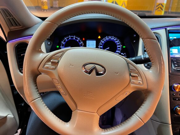 2012 Infiniti EX25 I (J50), чёрный, 1700000 рублей - вид 10