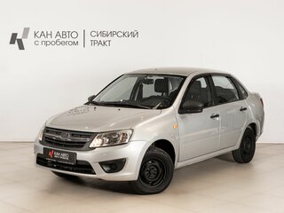 2017 Lada (ВАЗ) Granta I, серебристый, 467600 рублей, вид 1