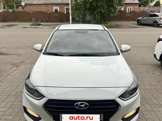 2018 Hyundai Solaris II, белый, 1600000 рублей, вид 3