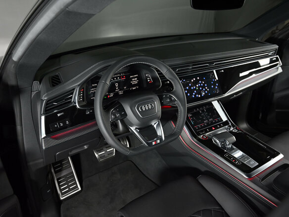 2024 Audi SQ8 I (4M) Рестайлинг, чёрный - вид 18