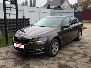 2017 Skoda Octavia III (A7) Рестайлинг, коричневый, 1750000 рублей, вид 3