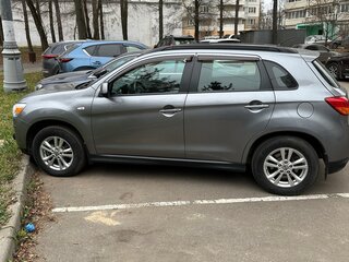 2013 Mitsubishi ASX I Рестайлинг, серебристый, 1000000 рублей, вид 2