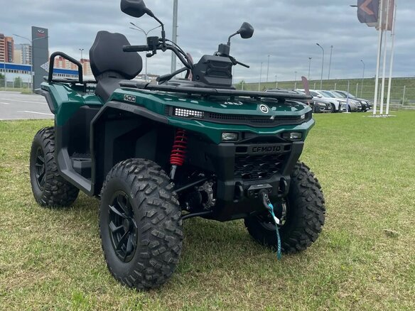 2026 CFMoto CFORCE 400L EPS, зелёный - вид 6