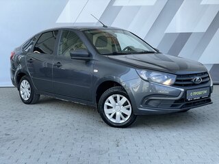 2019 Lada (ВАЗ) Granta I Рестайлинг, серый, 592000 рублей, вид 3