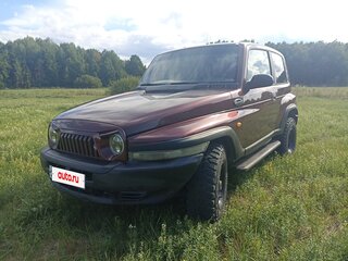 1998 SsangYong Korando II, пурпурный, 430000 рублей, вид 1
