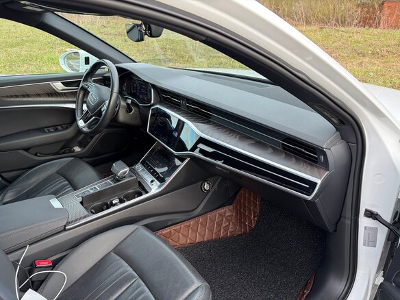 2020 Audi A6 45 TFSI V (C8), белый, 5000000 рублей - вид 9