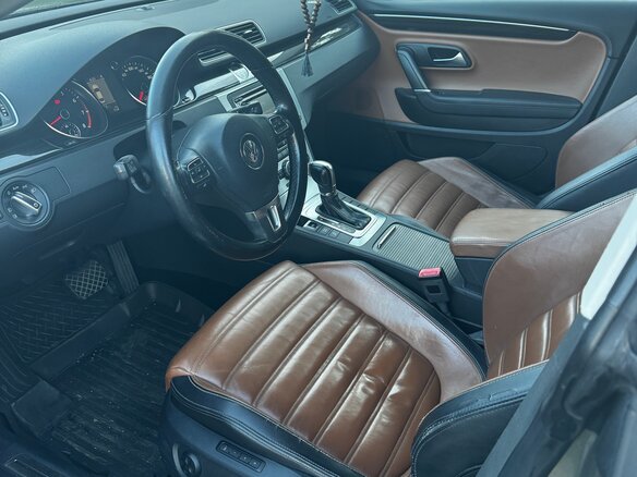 2013 Volkswagen Passat CC I Рестайлинг, серый - вид 3