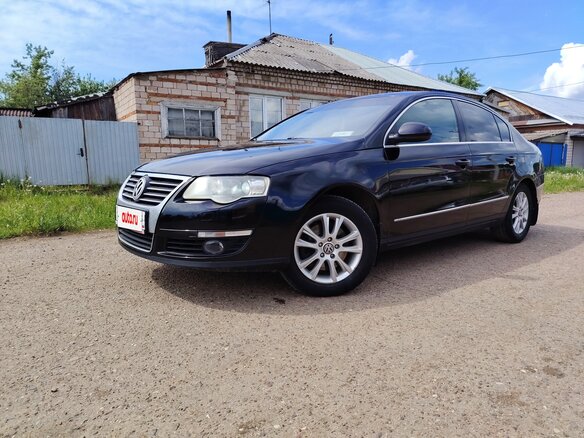 2010 Volkswagen Passat B6, чёрный, 715000 рублей - вид 1