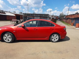 2012 Mazda 6 II (GH) Рестайлинг, красный, 980000 рублей, вид 4