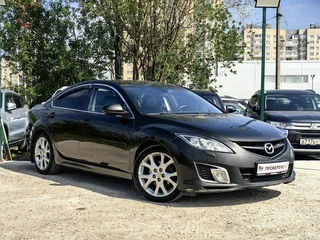 2007 Mazda 6 II (GH), чёрный, 469000 рублей, вид 3